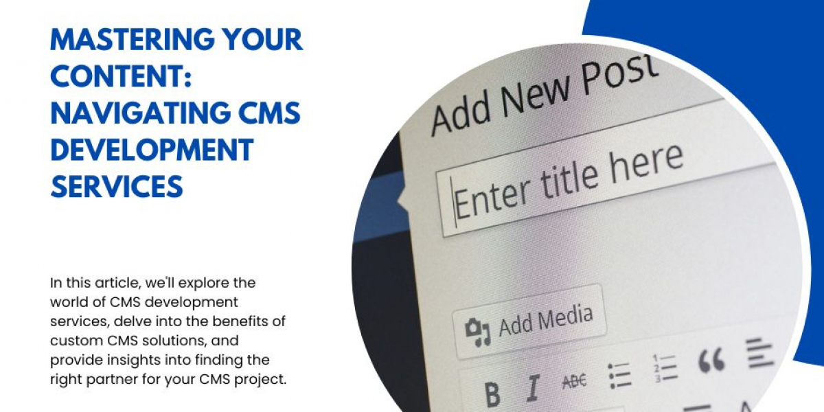 Mastering Your Content: Navigating CMS Development Services