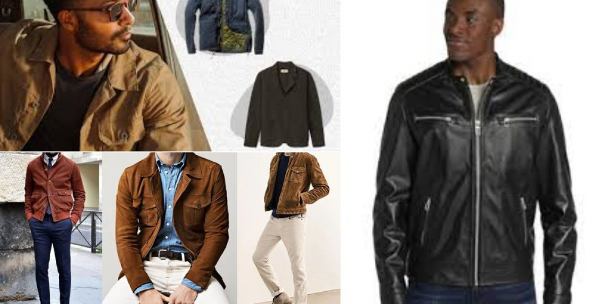 "leather jacket for men: Explore Our Mastering Style Collection"