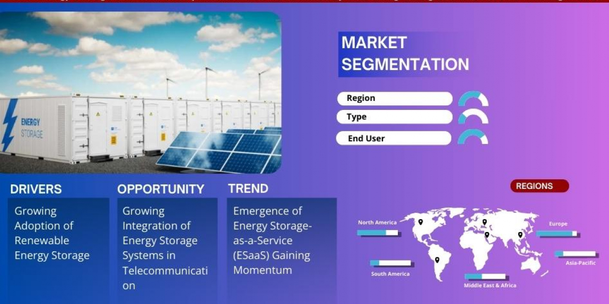 Global Energy Storage Market Business Strategies and Massive Demand by 2030 Market Share | Revenue and Forecast