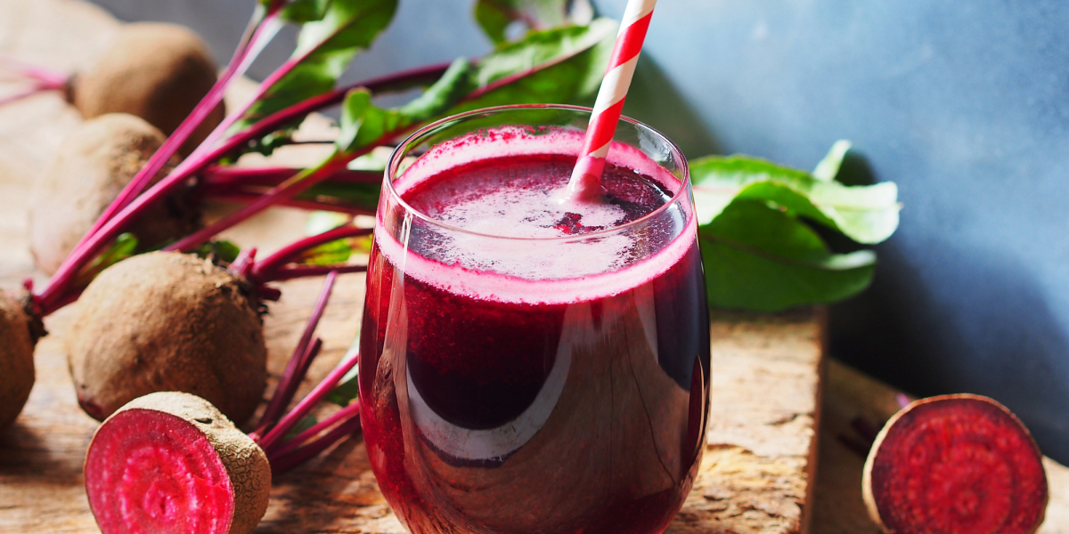 Beetroot juice has health benefits for males.